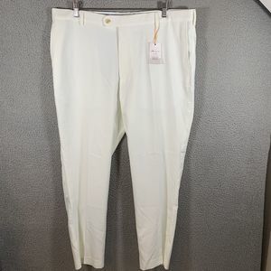 Peter Millar Pants Men's 40x31 White Crown Sport EB66 Performance Golf NWT